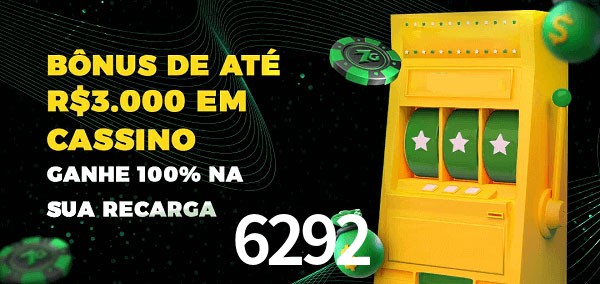 6292 melhor bônus de depósito